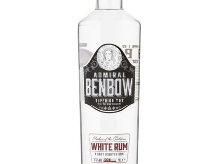 Admiral Benbow Superior White Rum, 70 cl For Cheap