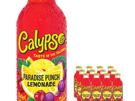 Calypso Paradise Punch Lemonade Multipack, 12 x 591 ml Cheap