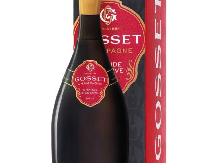 Gosset Grand Reserve Champagne in Gift Box, 75 cl Online Sale