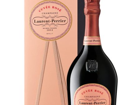 Laurent-Perrier Cuvée Rosé in Gift Box, 75 cl Online now