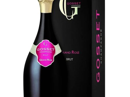 Gosset Grand Reserve Rosé Champagne Magnum in Gift Box, 1.5 L Hot on Sale