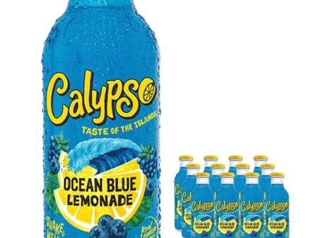 Calypso Ocean Blue Lemonade Multipack, 12 x 591 ml For Cheap