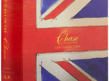 Chase Gin Collection Book, 3 x 5 cl Hot on Sale