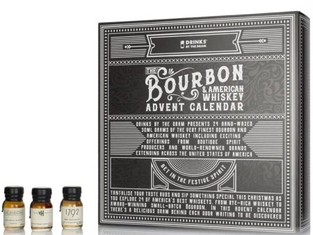 Bourbon & American Whiskey Advent Calendar, 24 x 3 cl Online