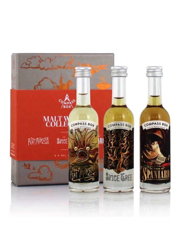 Compass Box Malt Whisky Collection, 3 x 5 cl Hot on Sale