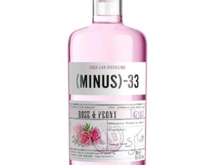 Minus 33 Low Cal Rose & Peony Spirit, 70 cl Discount