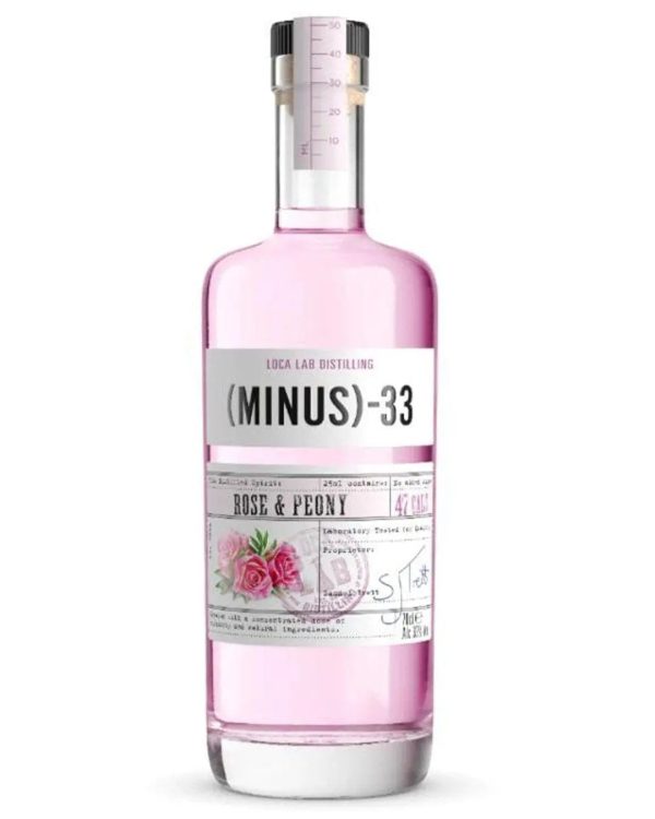 Minus 33 Low Cal Rose & Peony Spirit, 70 cl Discount