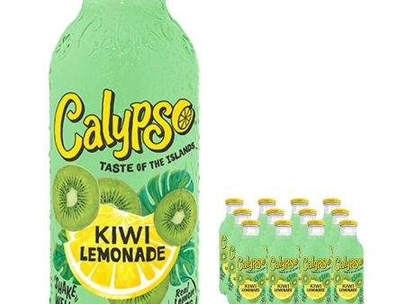 Calypso Kiwi Lemonade Multipack, 12 x 591 ml Online now