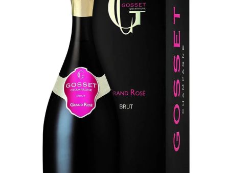 Gosset Grand Reserve Rosé in Gift Box, 75 cl Hot on Sale