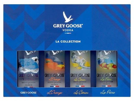 Grey Goose La Collection Vodka Gift Pack, 4 x 5 cl Online Hot Sale