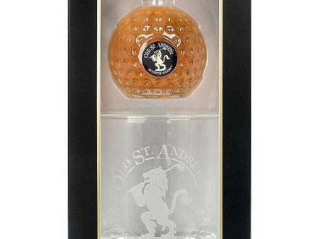 Old St Andrews Clubhouse Blended Scotch Whisky Miniature with Tumbler Gift Set, 5 cl For Sale