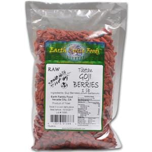 Earth Circle Organics Goji Berries, Wildcrafted - 1 lb. Hot on Sale