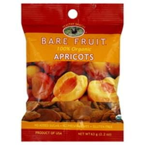 Bare Fruit Apricots, Dried, Organic - 12 x 2.2 ozs. Online