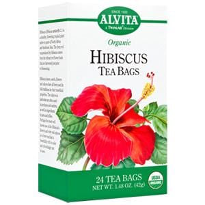 Alvita Hibiscus Tea, Organic - 6 x 1 box Fashion