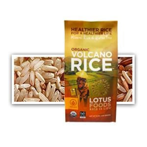 Lotus Foods Volcano Blend Rice, Organic - 15 oz Fashion