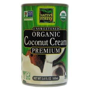 Native Forest Coconut Cream, Unsweetened, Organic - 12 x 5.4 oz Online