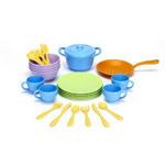 Green Toys Kitchen Playsets Cookware & Dining Set - 2+ years Discount