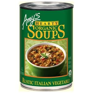 Amy s Hearty Rustic Italian Vegetable Soup, Organic - 14.4 ozs. Sale