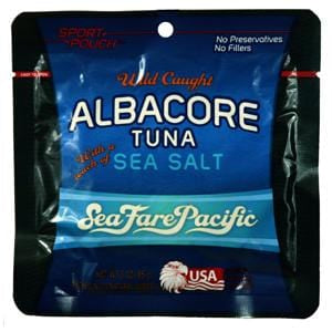 Sea Fare Pacific Albacore Tuna, Sea Salt - 3 ozs. Fashion