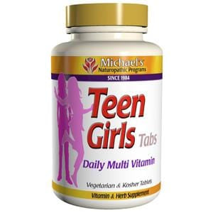 Michael s Naturopathic Programs Teen Girls, Daily Multivitamin - 60 tablets Hot on Sale