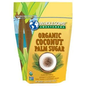 Wholesome Sweeteners Coconut Palm Sugar, Organic - 6 x 16 oz For Sale