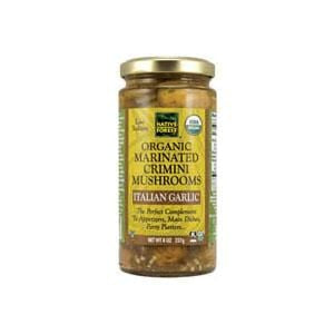 Native Forest Mushrooms, Crimini, Marinated, Italian Garlic, Organic - 8 oz Hot on Sale