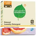 Seventh Generation Laundry Real Citrus & Wild Lavender High Efficiency Powders 112 oz. (70 Loads) Hot on Sale