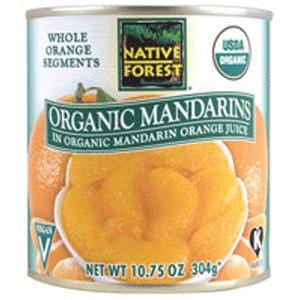 Native Forest Mandarin Oranges, Organic - 6 x 10.75 ozs. Discount