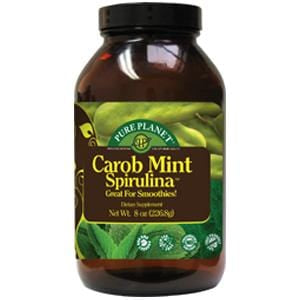 Pure Planet Spirulina, Carob Mint - 8 oz. Powder Sale