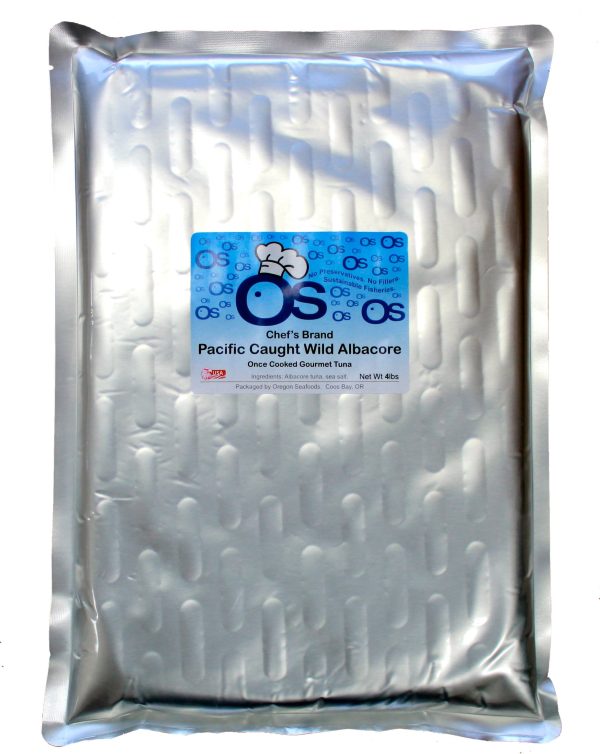 Oregon Seafoods Albacore Tuna, Food Service Pouch - 6 x 4 lbs. Hot on Sale