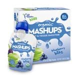 Plum Organics Kids Blueberry Blitz Organic Mashups Fruit & Veggie Mashups 4 Hot on Sale