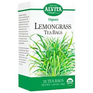 Alvita Lemongrass Tea, Organic - 1 box Fashion