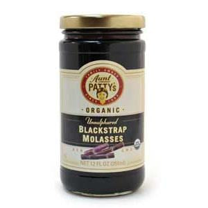 Aunt Patty s Molasses, Blackstrap, Unsulphured, Organic - 6 x 12 ozs. Online