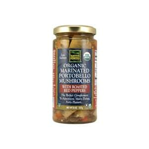 Native Forest Mushrooms, Portobello, Marinated, with Roasted Red Pepper, Organic - 8 oz Discount