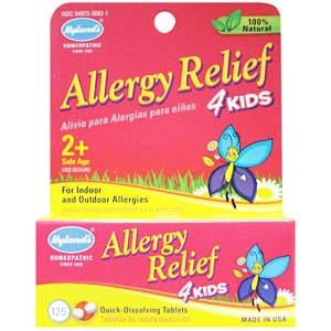 Hyland s Allergy Relief 4 Kids - 125 tablets Sale