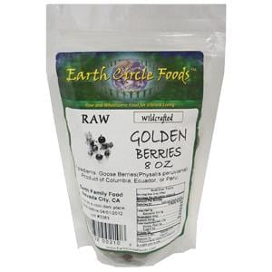 Earth Circle Organics Golden Berries, Dried, Organic - 8 ozs. For Sale