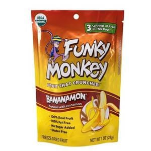 Funky Monkey Bananamon, Organic - 12 x 1 oz. Online Hot Sale