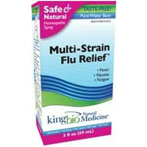 King Bio Multi-Strain Flu Relief - 2 ozs. Hot on Sale