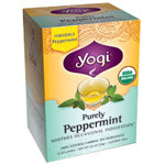 Yogi Tea Herbal Teas Purely Peppermint  Organic 16 ct Online Sale