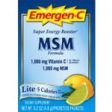 Alacer Emergen-C Lite with MSM 1000 mg Lemon Lime packets Online Hot Sale