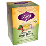 Yogi Tea Green Tea (contains caffeine) Goji Berry 16 ct on Sale