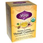 Yogi Tea Herbal Teas Honey Lemon Throat Comfort Organic 16 ct Sale