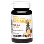 American Health Enzymes Natural Pineapple Bromelain 500 mg 60 caps Online Hot Sale