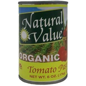 Natural Value Tomato Paste, Organic - 24 x 6 ozs. Hot on Sale