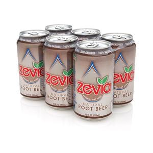 Zevia LLC Ginger Root Beer Diet Soda - 6 x 12 ozs. Fashion