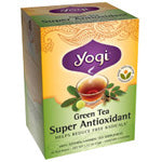 Yogi Tea Green Tea (contains caffeine) Super Anti-Oxidant 16 ct Cheap