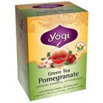 Yogi Tea Green Tea (contains caffeine) Pomegranate 16 ct For Cheap