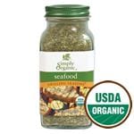 Simply Organic Seafood Seasoning Organic Gluten-Free 2.93 oz. Online Sale