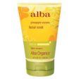 Alba Botanica Hawaiian Skin Care Pineapple Enzyme Facial Scrub 4 fl oz For Discount