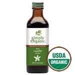 Simply Organic Premium Ugandan Vanilla Extract Organic 2 fl oz Online Hot Sale